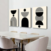 Toile - Black Circles